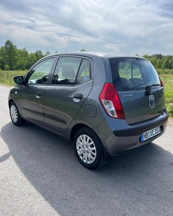 Hyundai i10 cena 8999 przebieg: 164000, rok produkcji 2008 z Świecie małe 191